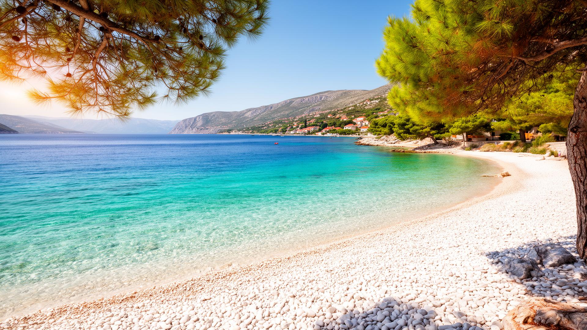 Croatian Adriatic coastline